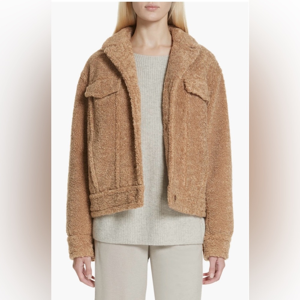 Vince Sherpa teddy jacket xs